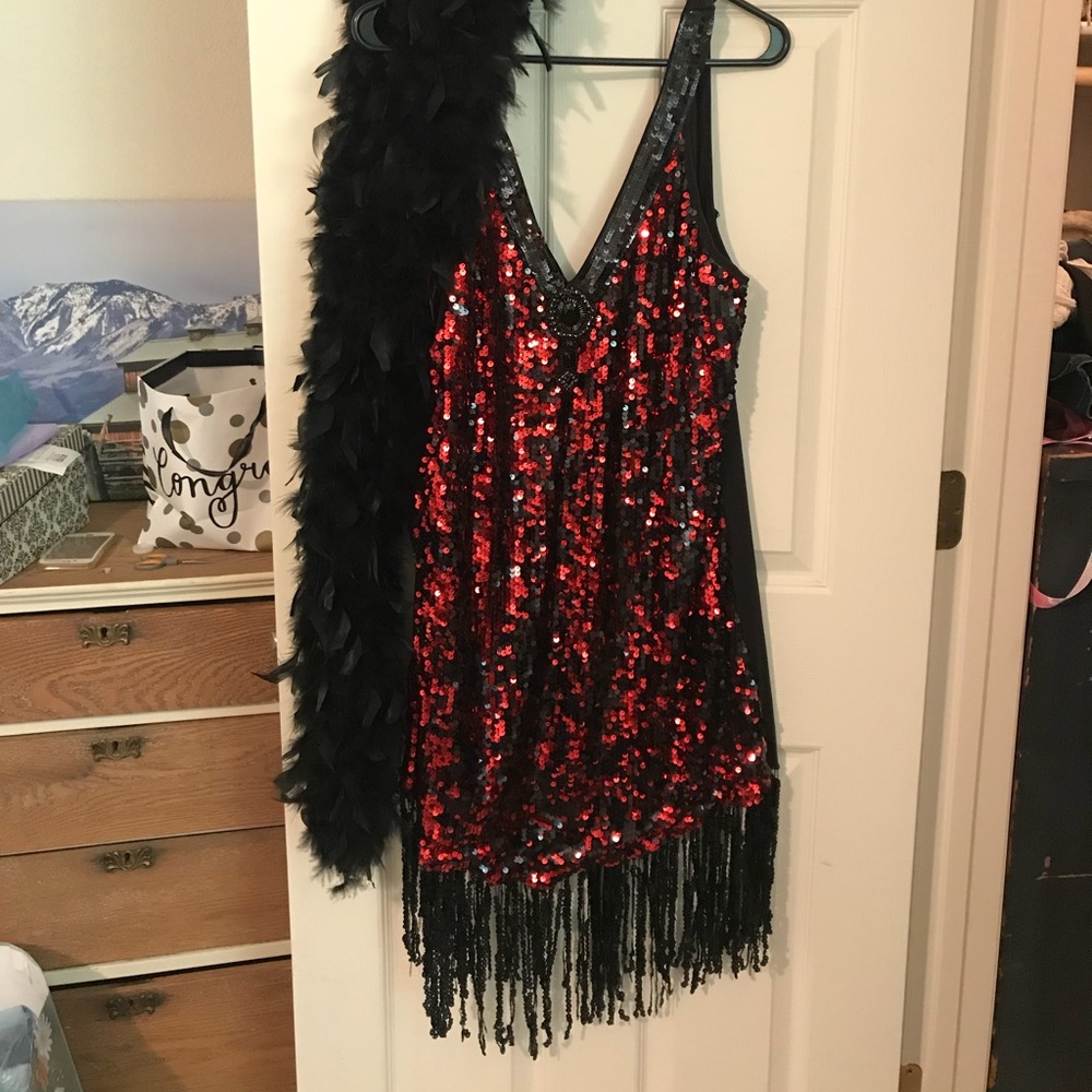 Flapper girl costume